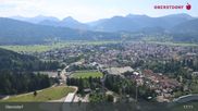 Archived webcam image showing Oberstdorf: Ski Jump Area on 25 Jun 2026 at 17:01