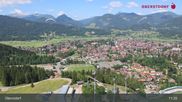 Archived webcam image showing Oberstdorf: Ski Jump Area on 9 Jul 2026 at 11:37