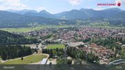 Archived webcam image showing Oberstdorf: Ski Jump Area on 9 Jul 2026 at 15:37