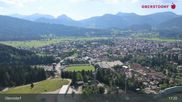 Archived webcam image showing Oberstdorf: Ski Jump Area on 9 Jul 2026 at 17:37