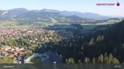Archived webcam image showing Oberstdorf: Ski Jump Area on 12 Jul 2026 at 08:59