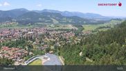 Archived webcam image showing Oberstdorf: Ski Jump Area on 12 Jul 2026 at 13:59
