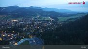 Archived webcam image showing Oberstdorf: Ski Jump Area on 23 Jul 2026 at 05:23