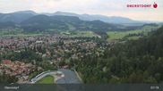 Archived webcam image showing Oberstdorf: Ski Jump Area on 23 Jul 2026 at 07:23