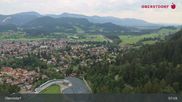 Archived webcam image showing Oberstdorf: Ski Jump Area on 23 Jul 2026 at 08:23