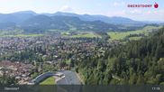 Archived webcam image showing Oberstdorf: Ski Jump Area on 23 Jul 2026 at 17:23