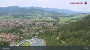 Archived webcam image showing Oberstdorf: Ski Jump Area on 16 Aug 2026 at 13:51