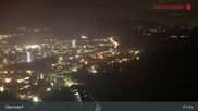 Archived webcam image showing Oberstdorf: Ski Jump Area on 22 Aug 2026 at 01:21