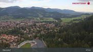 Archived webcam image showing Oberstdorf: Ski Jump Area on 3 Sep 2026 at 08:24