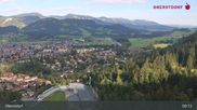 Archived webcam image showing Oberstdorf: Ski Jump Area on 3 Sep 2026 at 09:24
