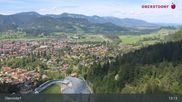 Archived webcam image showing Oberstdorf: Ski Jump Area on 3 Sep 2026 at 13:24
