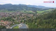 Archived webcam image showing Oberstdorf: Ski Jump Area on 3 Sep 2026 at 15:24