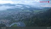 Archived webcam image showing Oberstdorf: Ski Jump Area on 17 Sep 2026 at 07:38