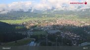 Archived webcam image showing Oberstdorf: Ski Jump Area on 17 Sep 2026 at 09:38