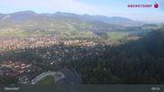Archived webcam image showing Oberstdorf: Ski Jump Area on 22 Sep 2026 at 09:43