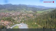 Archived webcam image showing Oberstdorf: Ski Jump Area on 22 Sep 2026 at 11:43