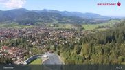 Archived webcam image showing Oberstdorf: Ski Jump Area on 22 Sep 2026 at 15:43
