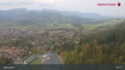 Archived webcam image showing Oberstdorf: Ski Jump Area on 1 Oct 2026 at 15:23
