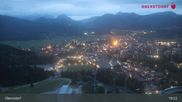 Archived webcam image showing Oberstdorf: Ski Jump Area on 1 Oct 2026 at 19:23
