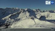 Archived webcam image showing Fellhornbahn - Bergstation on 26 Feb 2026 at 08:23