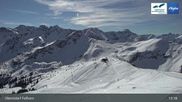 Archived webcam image showing Fellhornbahn - Bergstation on 26 Feb 2026 at 13:23