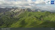 Archived webcam image showing Fellhornbahn - Bergstation on 4 Jul 2026 at 08:13