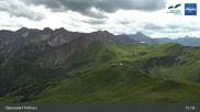 Archived webcam image showing Fellhornbahn - Bergstation on 6 Jul 2026 at 15:40