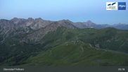 Archived webcam image showing Fellhornbahn - Bergstation on 12 Jul 2026 at 05:20