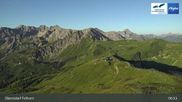 Archived webcam image showing Fellhornbahn - Bergstation on 12 Jul 2026 at 07:20