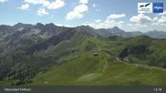 Archived webcam image showing Fellhornbahn - Bergstation on 12 Jul 2026 at 13:20