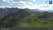 Archived webcam image showing Fellhornbahn - Bergstation on 12 Jul 2026 at 15:20