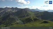 Archived webcam image showing Fellhornbahn - Bergstation on 12 Jul 2026 at 17:20