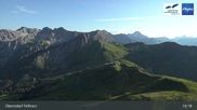 Archived webcam image showing Fellhornbahn - Bergstation on 12 Jul 2026 at 19:20