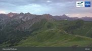 Archived webcam image showing Fellhornbahn - Bergstation on 3 Aug 2026 at 01:21