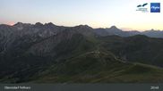 Archived webcam image showing Fellhornbahn - Bergstation on 14 Aug 2026 at 01:40