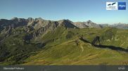 Archived webcam image showing Fellhornbahn - Bergstation on 14 Aug 2026 at 08:40