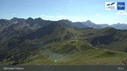 Archived webcam image showing Fellhornbahn - Bergstation on 14 Aug 2026 at 15:40