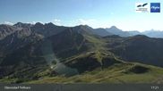 Archived webcam image showing Fellhornbahn - Bergstation on 14 Aug 2026 at 17:40