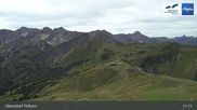 Archived webcam image showing Fellhornbahn - Bergstation on 2 Sep 2026 at 11:01