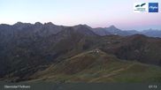 Archived webcam image showing Fellhornbahn - Bergstation on 3 Oct 2026 at 07:58