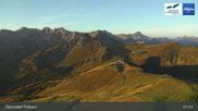 Archived webcam image showing Fellhornbahn - Bergstation on 3 Oct 2026 at 08:58