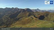 Archived webcam image showing Fellhornbahn - Bergstation on 3 Oct 2026 at 09:58