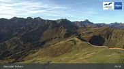 Archived webcam image showing Fellhornbahn - Bergstation on 15 Oct 2026 at 09:40