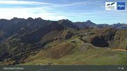 Archived webcam image showing Fellhornbahn - Bergstation on 15 Oct 2026 at 11:40