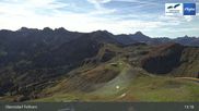 Archived webcam image showing Fellhornbahn - Bergstation on 15 Oct 2026 at 13:40