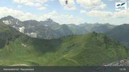 Archived webcam image showing Kleinwalsertal/ Riezlern on 18 Jun 2026 at 13:58