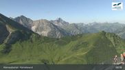 Archived webcam image showing Kleinwalsertal/ Riezlern on 8 Aug 2026 at 09:32