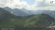 Archived webcam image showing Kleinwalsertal/ Riezlern on 8 Aug 2026 at 15:32