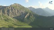 Archived webcam image showing Kleinwalsertal/ Riezlern on 8 Aug 2026 at 19:32