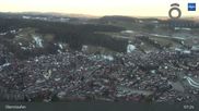 Archived webcam image showing Oberstaufen Allgäu: Panoramic View on 26 Feb 2026 at 07:45